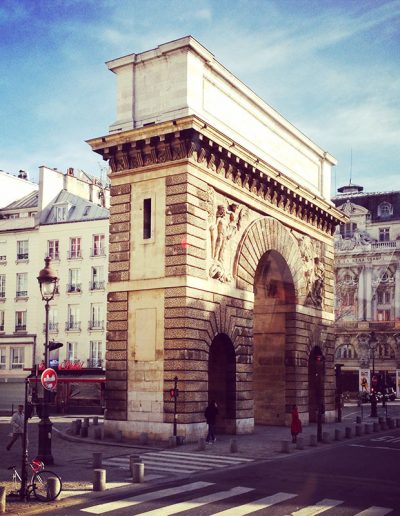 Brick arch in Paris